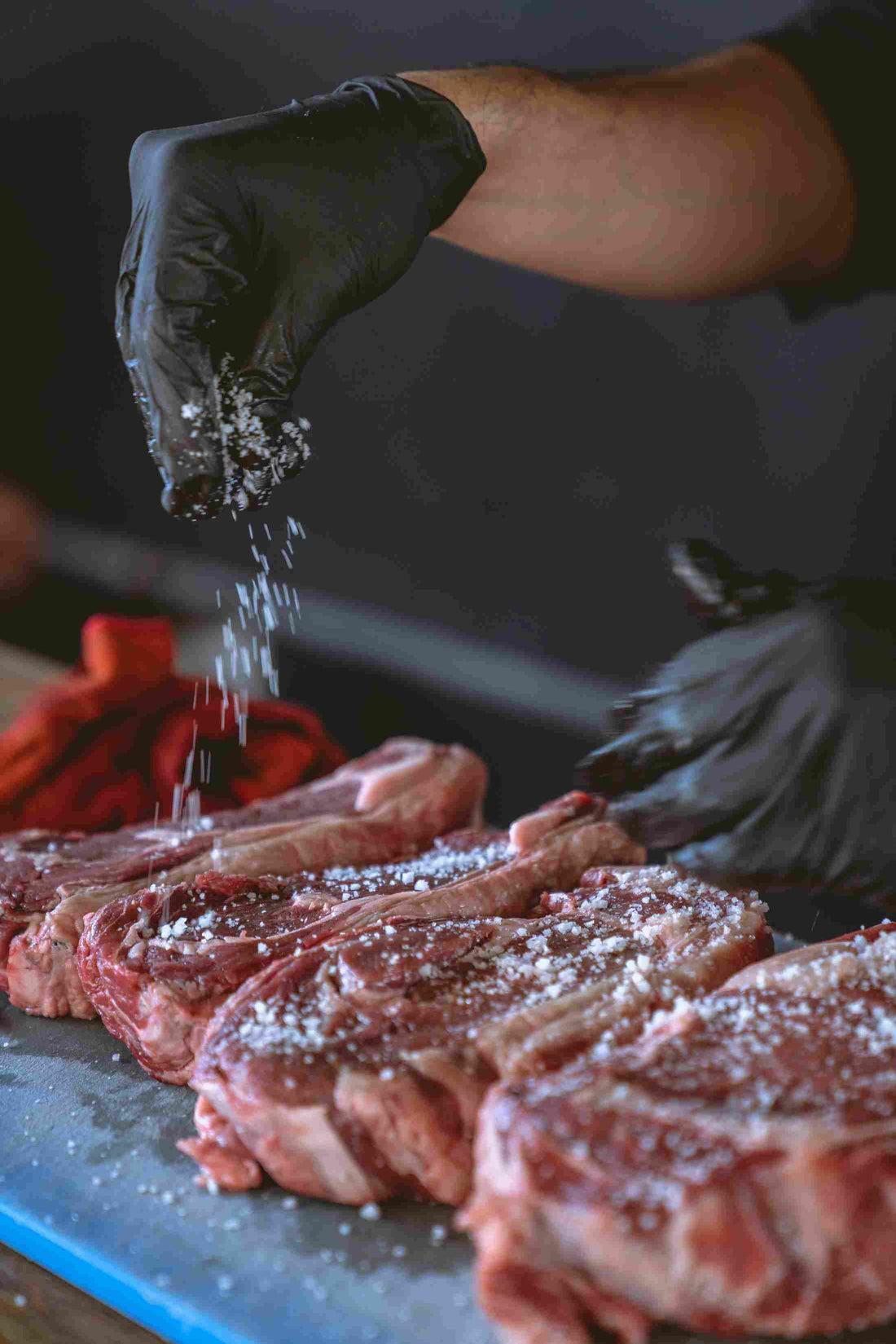 natural state beef jerky - A piece of beef jerky in our heavenly Sheff's hands