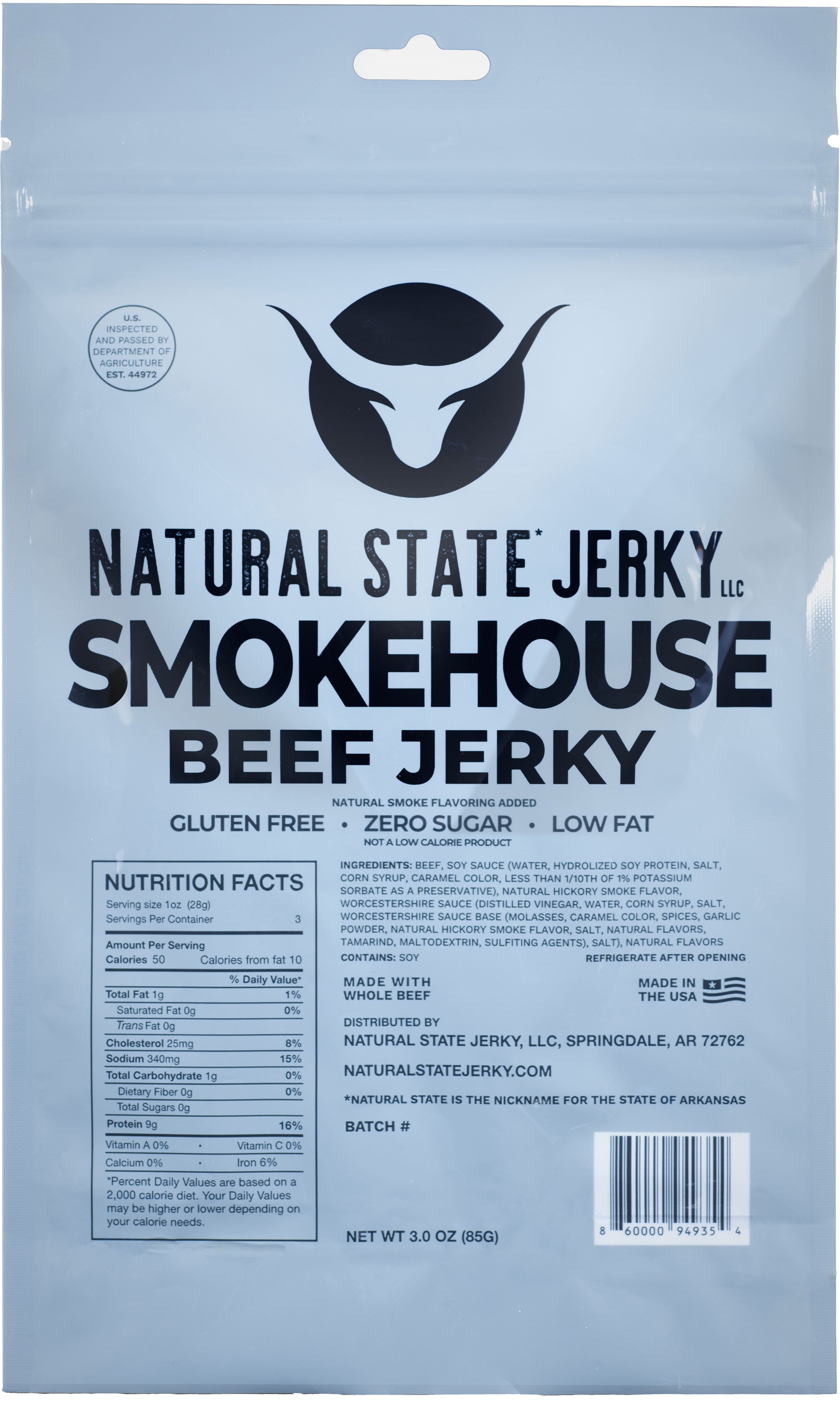 Smoked beef jerky